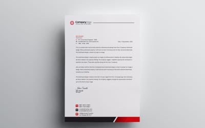 Letterhead - Corporate Identity Template