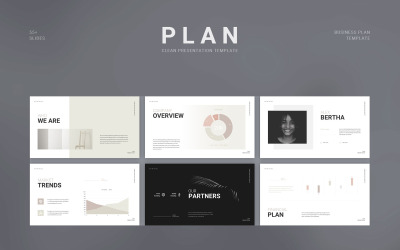PowerPoint-Vorlage für die Businessplan-Präsentation von Scholar