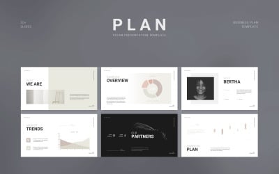 Presentatie van het Scholar Business Plan - Keynote-sjabloon