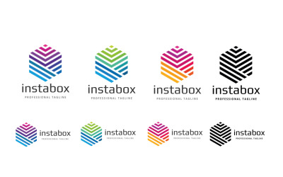 Шаблон логотипа Cubic Box Technologies