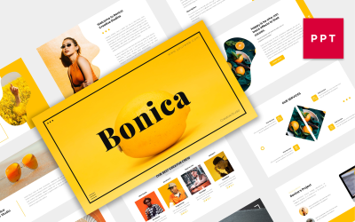 Bonica | Kreativní PowerPoint šablona