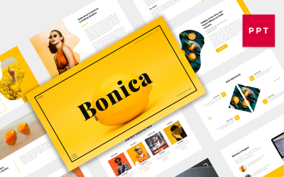 Bonika | Yaratıcı PowerPoint şablonu