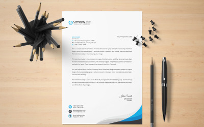 Letterhead - Corporate Identity Template
