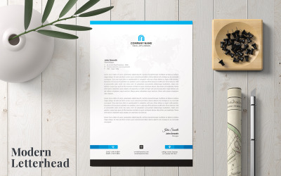 Letterhead - Corporate Identity Template