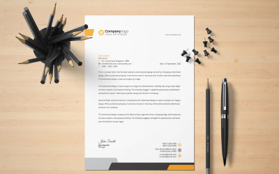 Letterhead - Corporate Identity Template