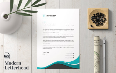 Letterhead - Corporate Identity Template