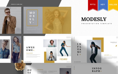 modestamente | , Keynote, modello di Google Slide PowerPoint
