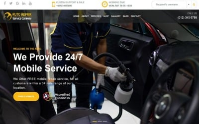 AUTORSC BS4 Açılış Sayfası Şablonu