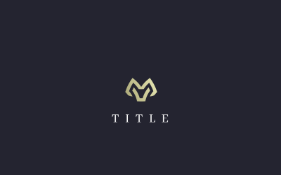 Luxury MV Logo Template