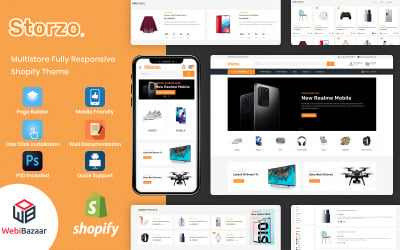Storzo - Multipify E-handel Shopify-tema