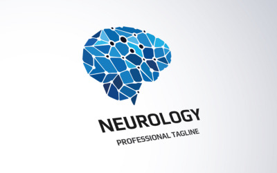 Modello di logo di neurologia