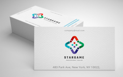 Star Game Logo Template