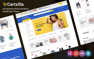 Cartzilla - багатоцільова тема WooCommerce