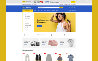 "Cartzilla - Multipurpose" Responsive WooCommerce Thema №114015