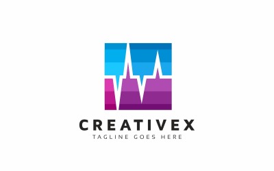 Creative Radio Wave Logo Template