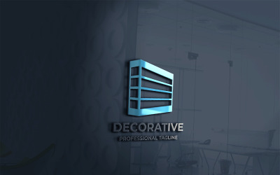 Decorative Letter D Logo Template