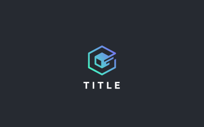 Modelo de logotipo Courier