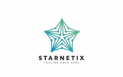 Star Technology Logo Template