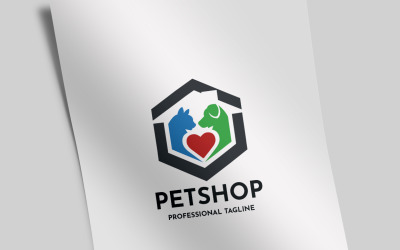 Szablon Logo Petshop