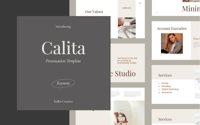 Calita - Keynote sablon