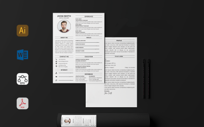 Minimalist Clean Resume Template