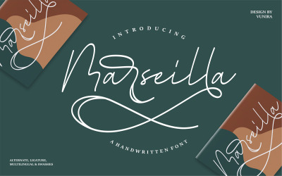 Marseilla | Ručně psané písmo