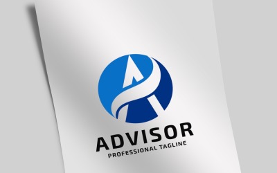 Advisor Letter A Logo Template
