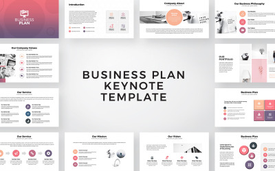 Businessplan-Präsentation - Keynote-Vorlage