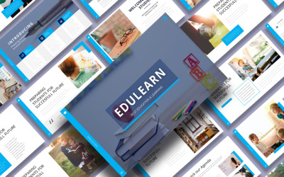Edulearn - modelo de PowerPoint de educação e aprendizagem