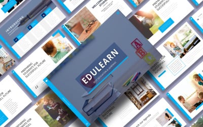 Edulearn - Освіта та навчання PowerPoint шаблон