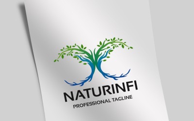 Doğa Infinity Logo şablonu