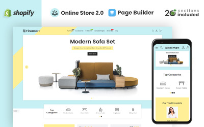 Shopify Theme Firemart Furniture Store