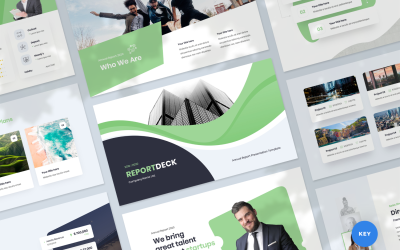 Презентация годового отчета - шаблон Keynote