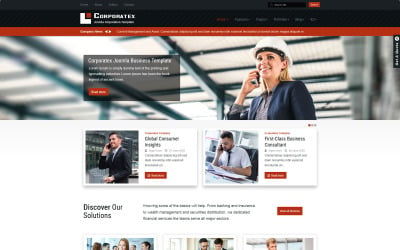 Corporatex Business-Corporation Joomla 3 模板