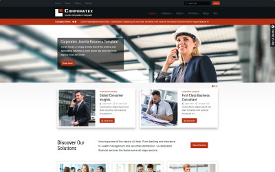 Corporatex Business-Corporation Joomla 3 sablon