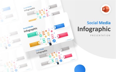 Ręka trzymająca smartfon Cztery opcje Infografika Prezentacja szablon PowerPoint