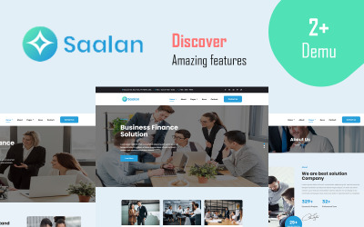 Responsive Saalan - Responsive Multipurpose Corporate Business Web Sitesi #115415