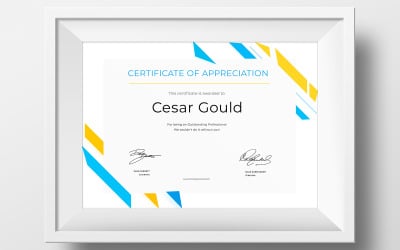 Apreciação para download GRATUITO do modelo de certificado