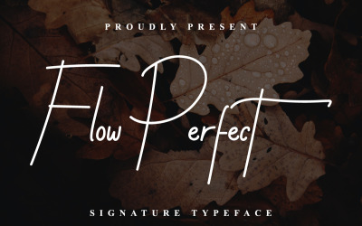 Flow Perfect Yazı Tipi