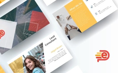 Modello PowerPoint Consulente gratuito