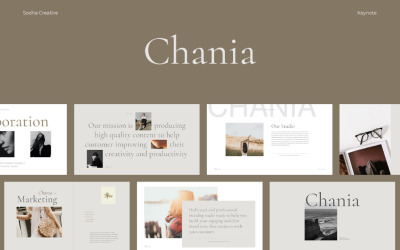 Chania - Keynote-Vorlage