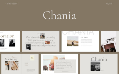 Chania - Plantilla de Keynote