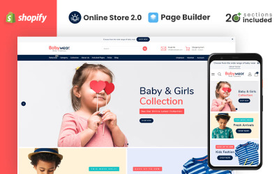 Baby Wear Clothing Store Shopify Theme