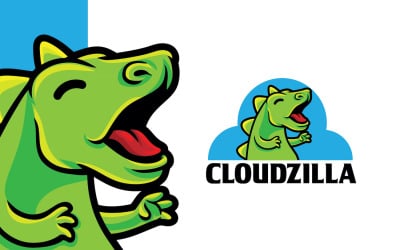 Cloudzilla Digital Server Logo Template