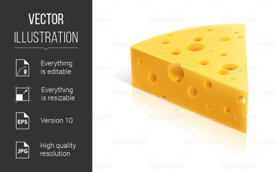 Queijo - imagem vetorial