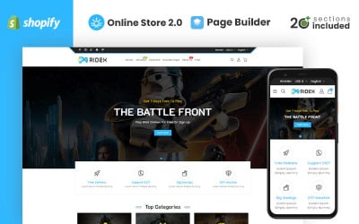 Game Space - Cool Video Games Store Shopify Theme