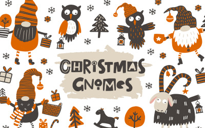 Christmas Gnomes - Illustration