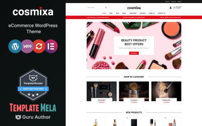 Cosmixa - Косметична та модна тема WooCommerce