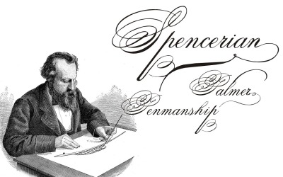 Spencerian Palmer Penmanship Font