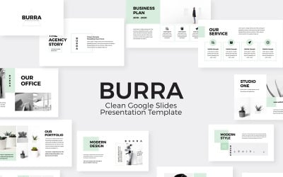 Burra-简洁的演示文稿Google幻灯片